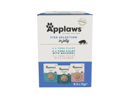 Applaws kapsička Cat Jelly Multipack Ryby 12x70g