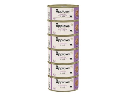 Applaws konzerva Cat Makrela se sardinkami 6x156g