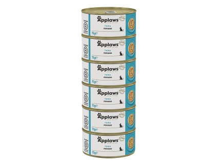 Applaws konzerva Cat Mousse Tuňák 6x 70g