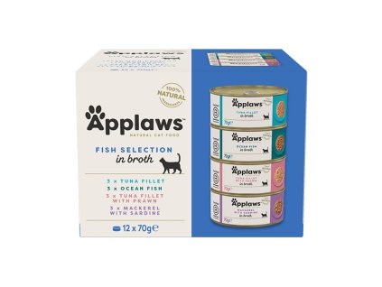 Applaws konzerva Cat Multipack Ryby 12x70g
