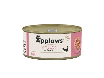 Applaws konzerva Cat Tuňák s krevetami 156g