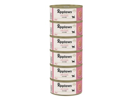 Applaws konzerva Cat Tuňák s krevetami 6x156g