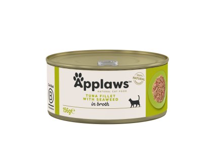 Applaws konzerva Cat Tuňák s mořskými řasami 156g