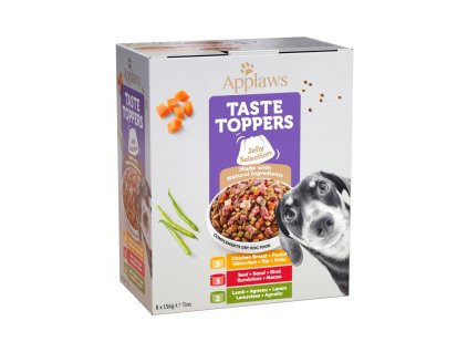 Applaws konzerva Dog Taste Toppers Jelly Multipack 8x156g