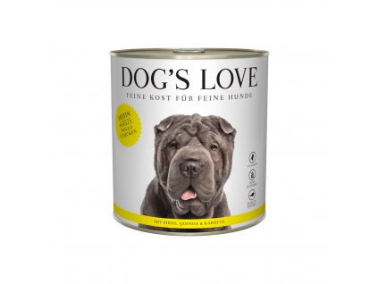 Dog's Love konzerva Kuře Adult Classic 800g