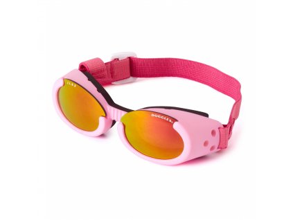 Doggles ILS - Sluneční a ochranné brýle pro psy Pink Mirror L