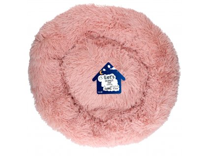Let's Sleep Donut pelíšek růžový 100cm