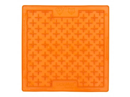 LickiMat Buddy lízací podložka oranžová