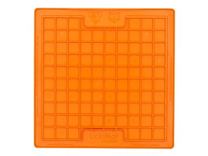 LickiMat Playdate lízací podložka oranžová