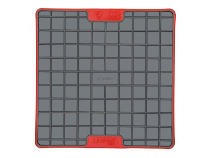 LickiMat Playdate TUFF lízací podložka červená