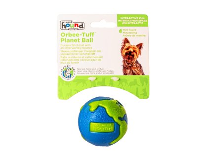 Orbee-Tuff Ball Zeměkoule modro/zelená   S 5,5cm