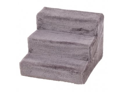 Schody pro psa Easy Step Dog 43x36x29 cm - Šedé