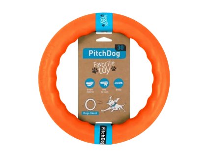 PitchDog tréninkový Kruh pro psy oranžový  Medium