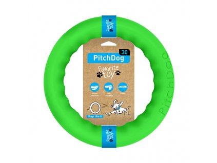 PitchDog tréninkový Kruh pro psy zelený Large