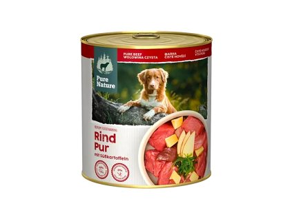 Pure Nature Dog Adult konzerva Hovězí PUR 800g