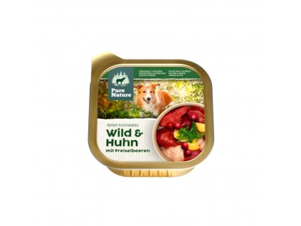 Pure Nature Dog Adult paštika Zvěřina a Kuře 150g