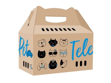 TelePet - ekologická přepravka na zvířata (do 8kg)
