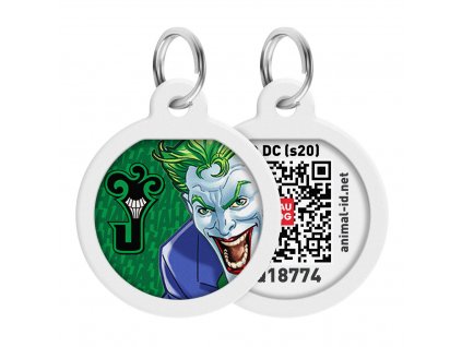 WAUDOG chytrá ID známka s QR tagem DC Joker green