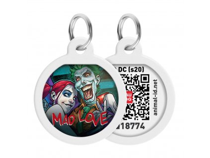 WAUDOG chytrá ID známka s QR tagem DC Mad Love