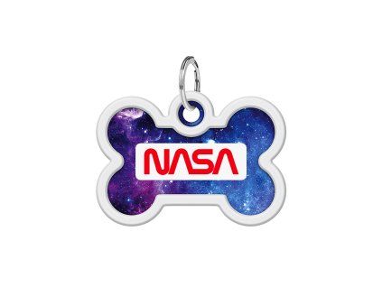 WAUDOG chytrá ID známka s QR tagem NASA21 kost