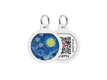 WAUDOG chytrá ID známka s QR tagem Van Gogh