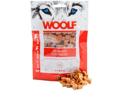 Woolf Salmon Chunkies 100g