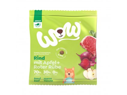 WOW granule Hovězí Adult - vzorek 80g