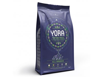 YORA Dog Adult granule z hmyzu All Breeds 12kg