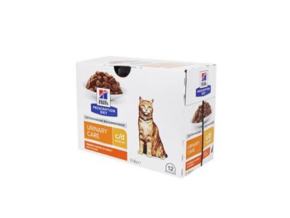 Hill's Fel. PD C/D MultiCare Chicken kapsa 12x85g