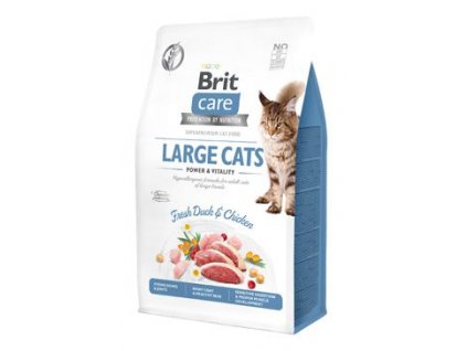 Brit Care Cat Grain Free Large cats Power & Vitality 0,4kg