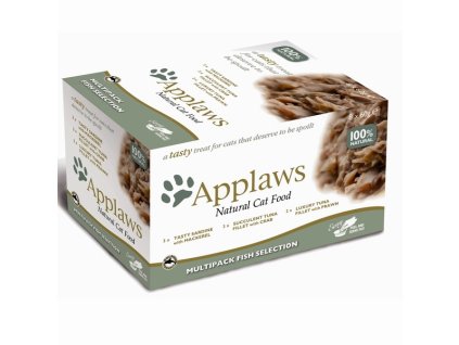 Applaws miska Cat Pot Multipack Rybí výběr 8x60g