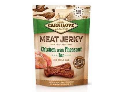 Carnilove Dog Jerky Chicken with Pheasant Bar 100g