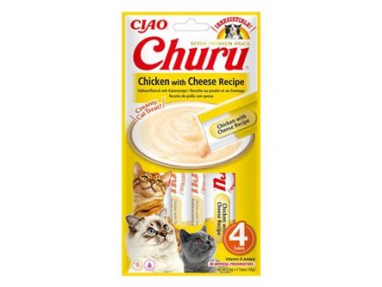 Churu Cat Chicken with Cheese Recipe 4x14g