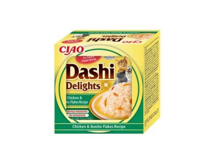 Churu Cat Dashi Delights Chicken & Bonito Flakes 70g