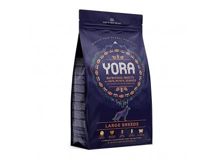 YORA Dog Adult granule z hmyzu Large Breed 1,5kg