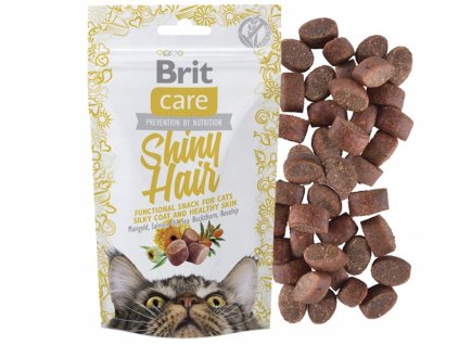 Brit Care Cat Snack Shiny Hair 50g