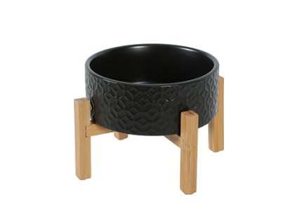 Miska keramická KERAMO SOLO 700ml černá Zolux