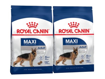 2x Royal Canin Maxi Adult 15 kg + Dárek