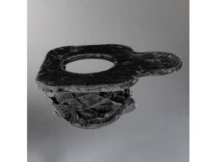 Prolézačka pro XXL škrabadla tm.šedá