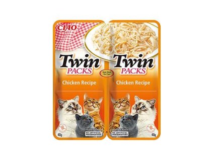 Churu Cat Twin Packs Chicken in Broth 2x40g