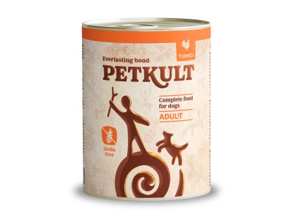 petkult wet food turkey 800g