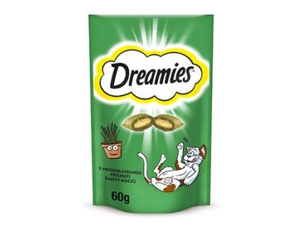 Dreamies kočka pochoutka s catnipem 60g