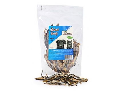 NATURECA pochoutka Šproty sušené 6-8cm 150g