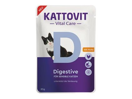 Kattovit Vital Care Digestive kuře 85g