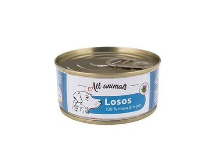 All Animals DOG losos mletý 90g