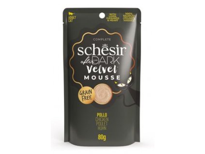 Schesir Cat kapsa After Dark Velvet Mousse kuře 80g