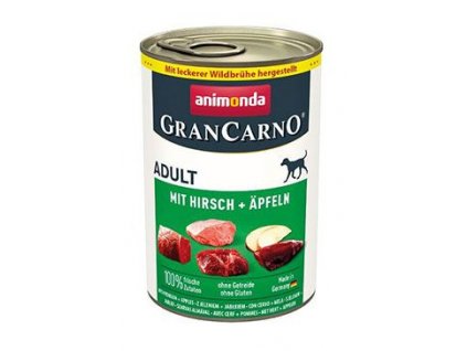 Animonda pes GRANCARNO konz. ADULT jelen/jablko 400g