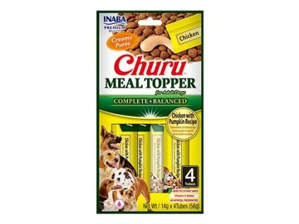 Churu Dog Meal Topper Chicken with Pumpkin Recipe4x14g