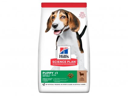 Hill's Can. SP Puppy Medium Lamb&Rice 18kg