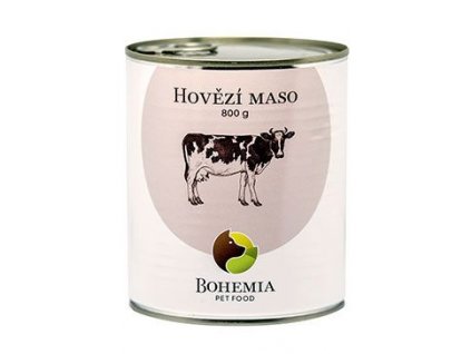 BOHEMIA MASO Hovězí ve vlastní šťávě 800g